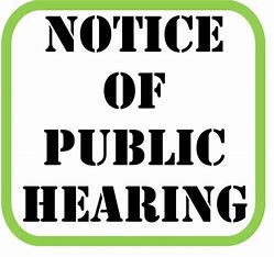 Public Hearing